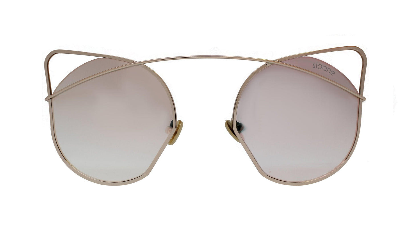 NEPTUNE - Rose Gold Mirror - SLOANE Eyewear