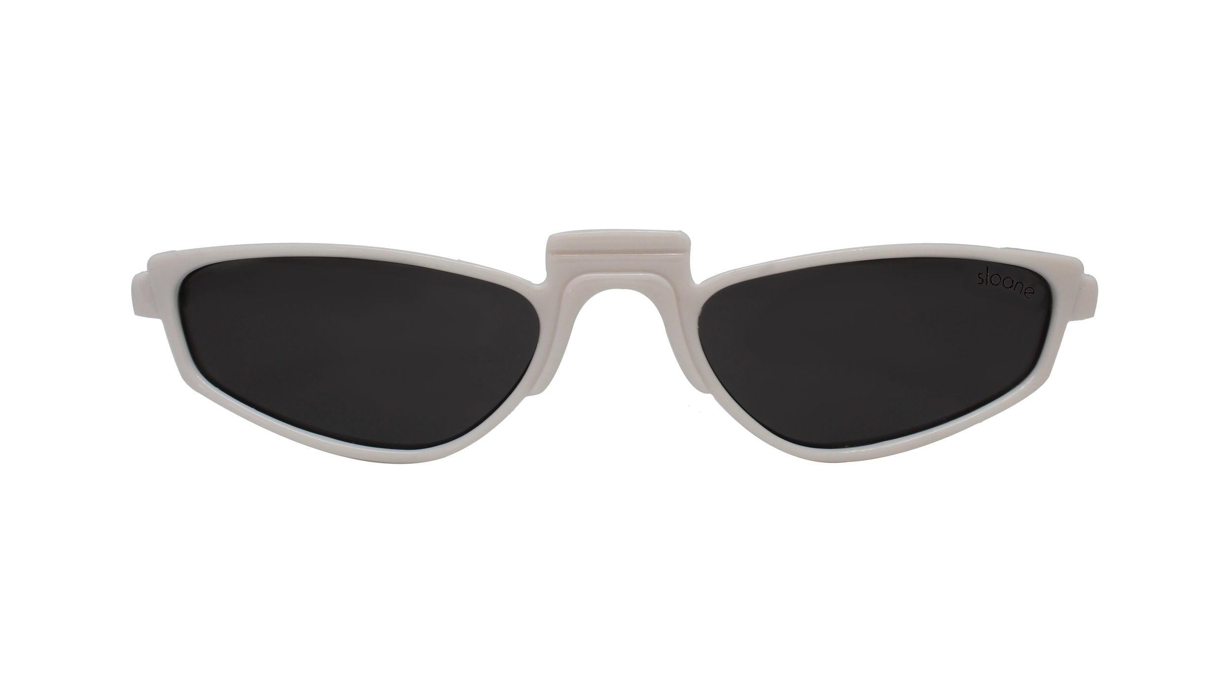 NIA - White/Black - SLOANE Eyewear