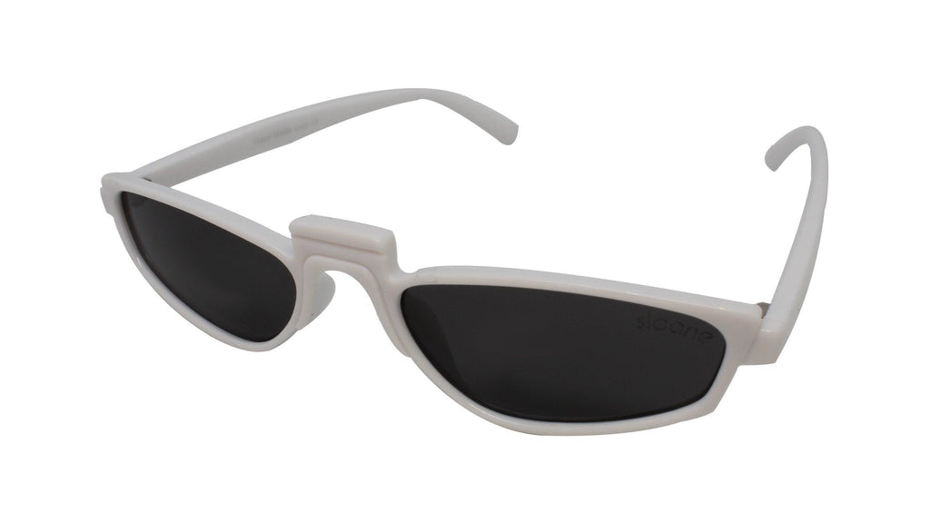 NIA - White/Black - SLOANE Eyewear