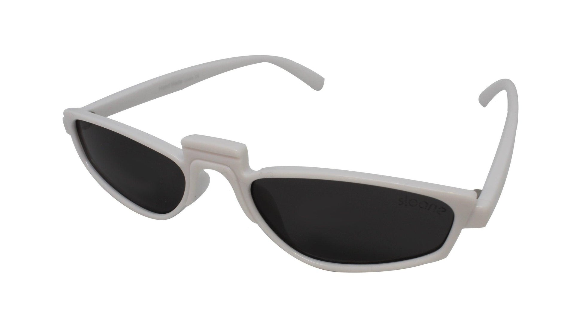 NIA - White/Black - SLOANE Eyewear