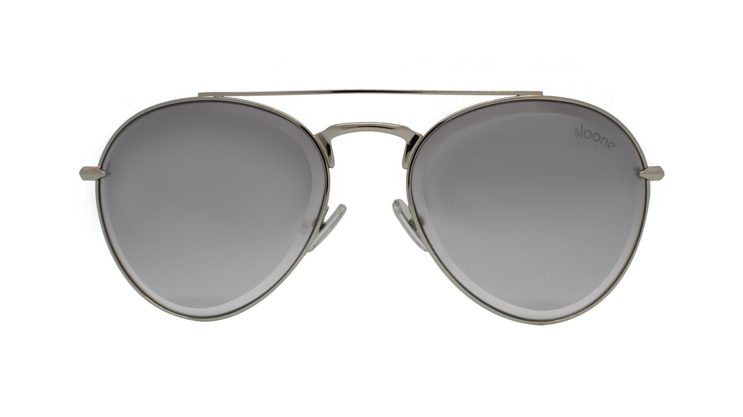 NOVA - Silver Mirror - SLOANE Eyewear