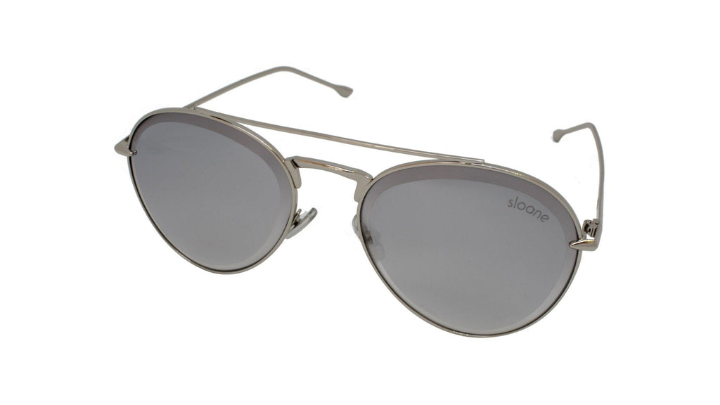 NOVA - Silver Mirror - SLOANE Eyewear