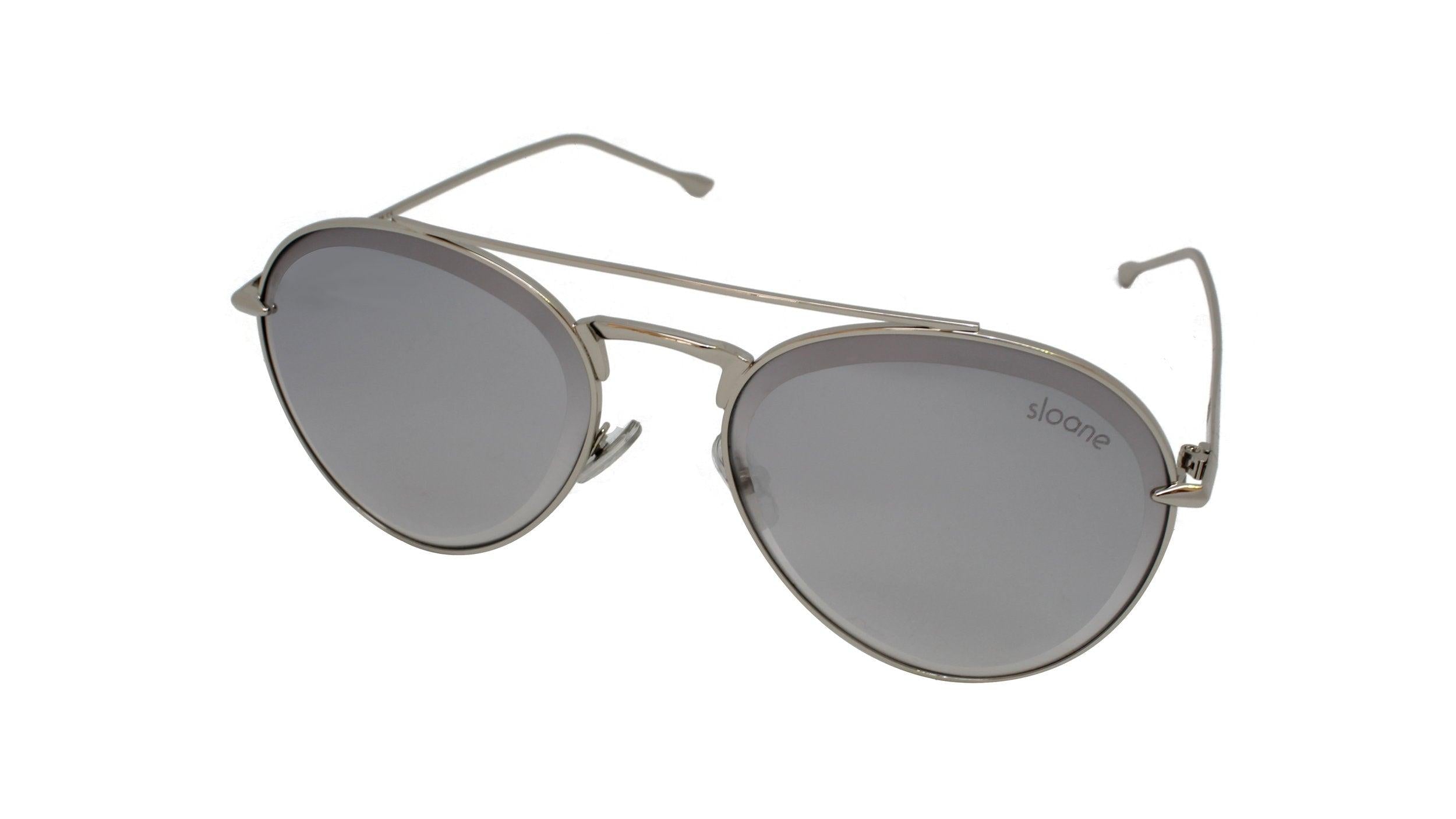 NOVA - Silver Mirror - SLOANE Eyewear