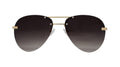 PHARAH - Gold/Dark Purple - SLOANE Eyewear