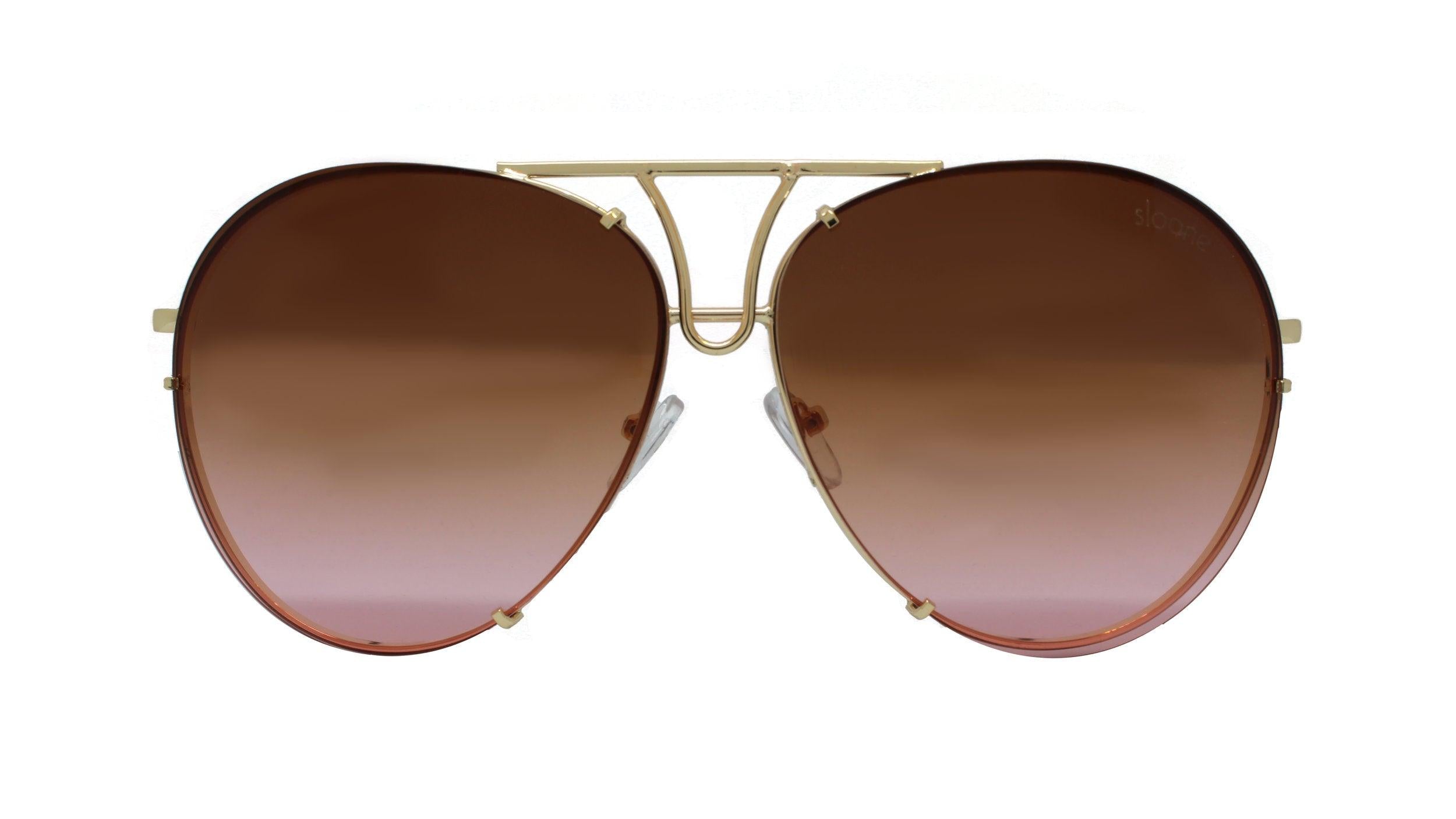 PIPER - Gold/Brown - SLOANE Eyewear
