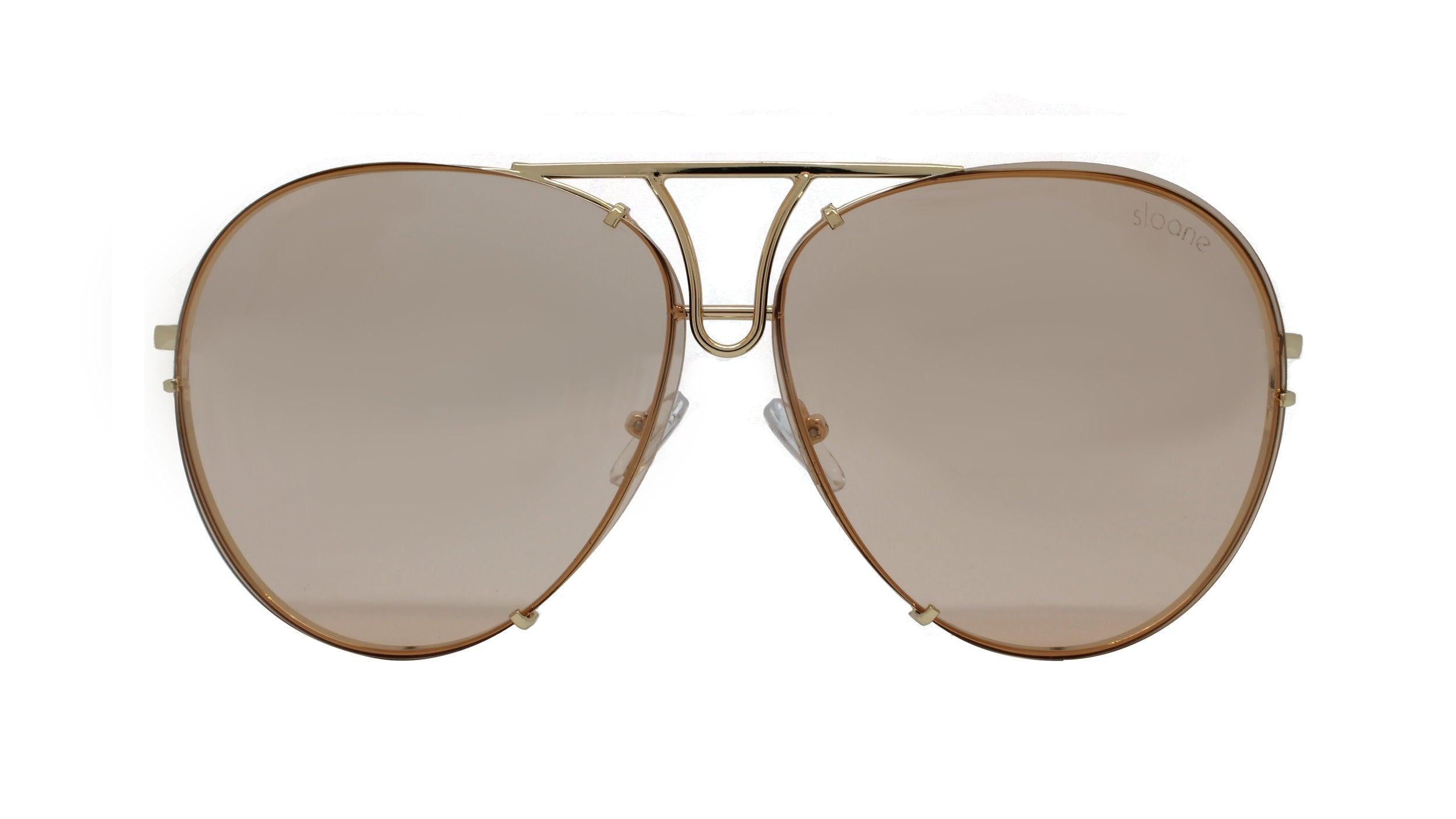 PIPER - Gold/Rose Tint - SLOANE Eyewear