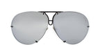 PORSCHA - Silver/Mirror - SLOANE Eyewear