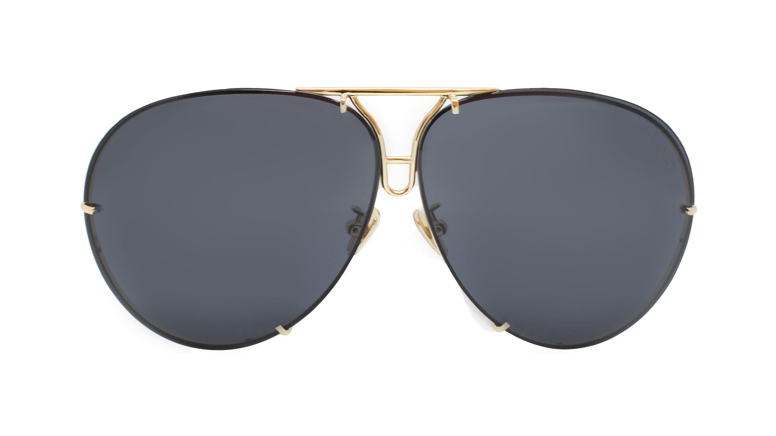PORSCHA - Gold/Black - SLOANE Eyewear