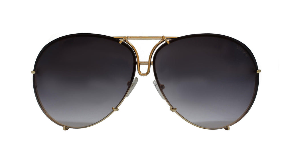 PORSCHA - Gold/Dark Purple Gradient - SLOANE Eyewear
