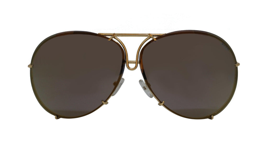 PORSCHA - Gold/Mirror - SLOANE Eyewear