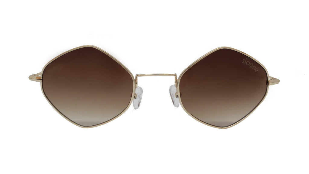 QUINN - Gold/Brown - SLOANE Eyewear
