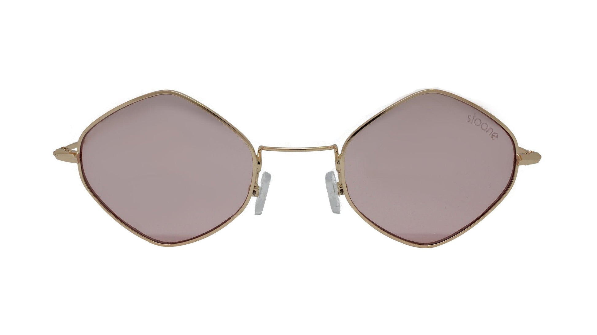 QUINN - Gold/Pink Tint - SLOANE Eyewear