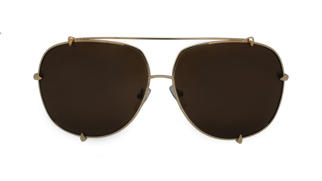 RAVEN - Gold/Brown - SLOANE Eyewear