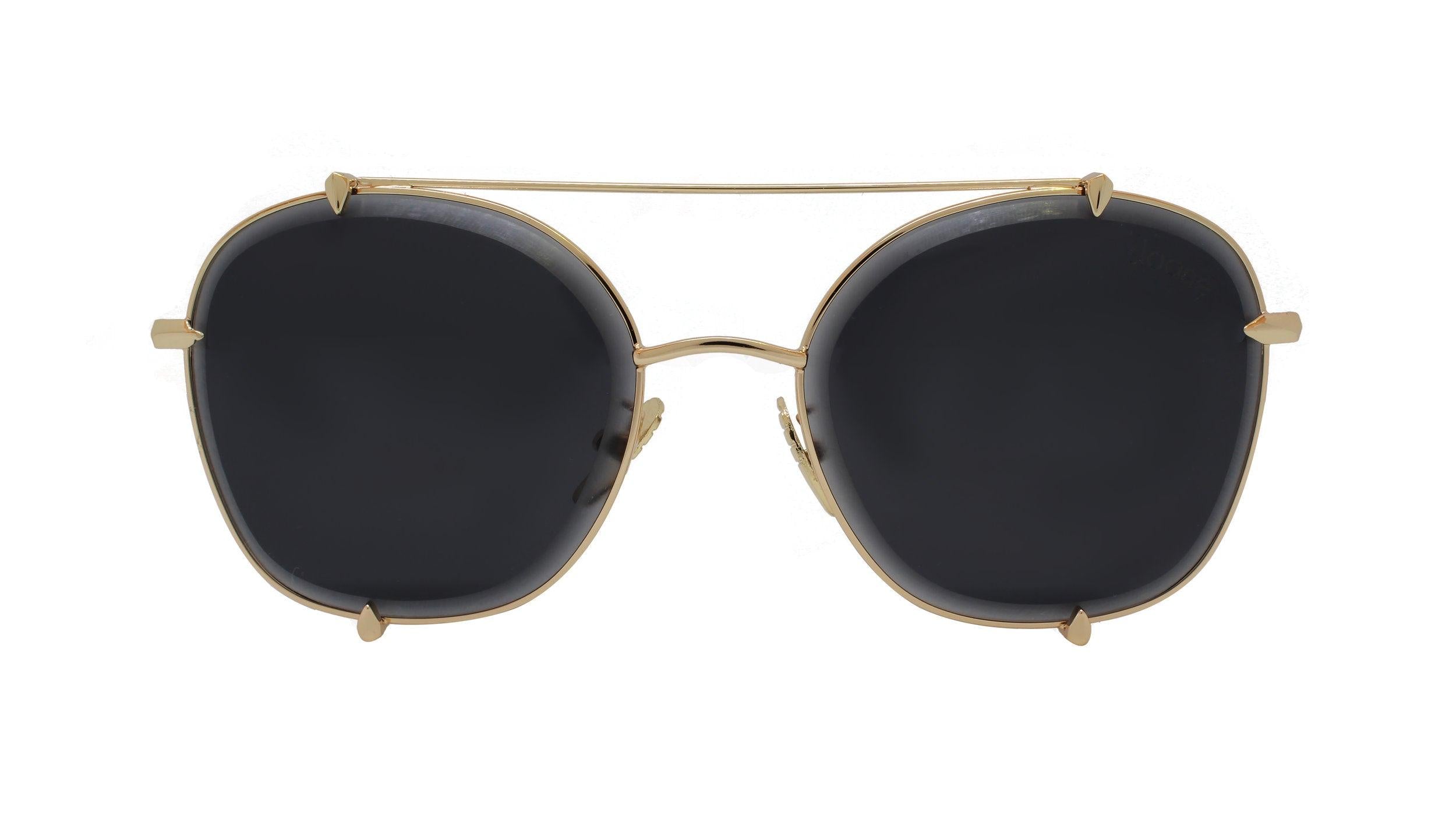 REI - Gold/Black - SLOANE Eyewear