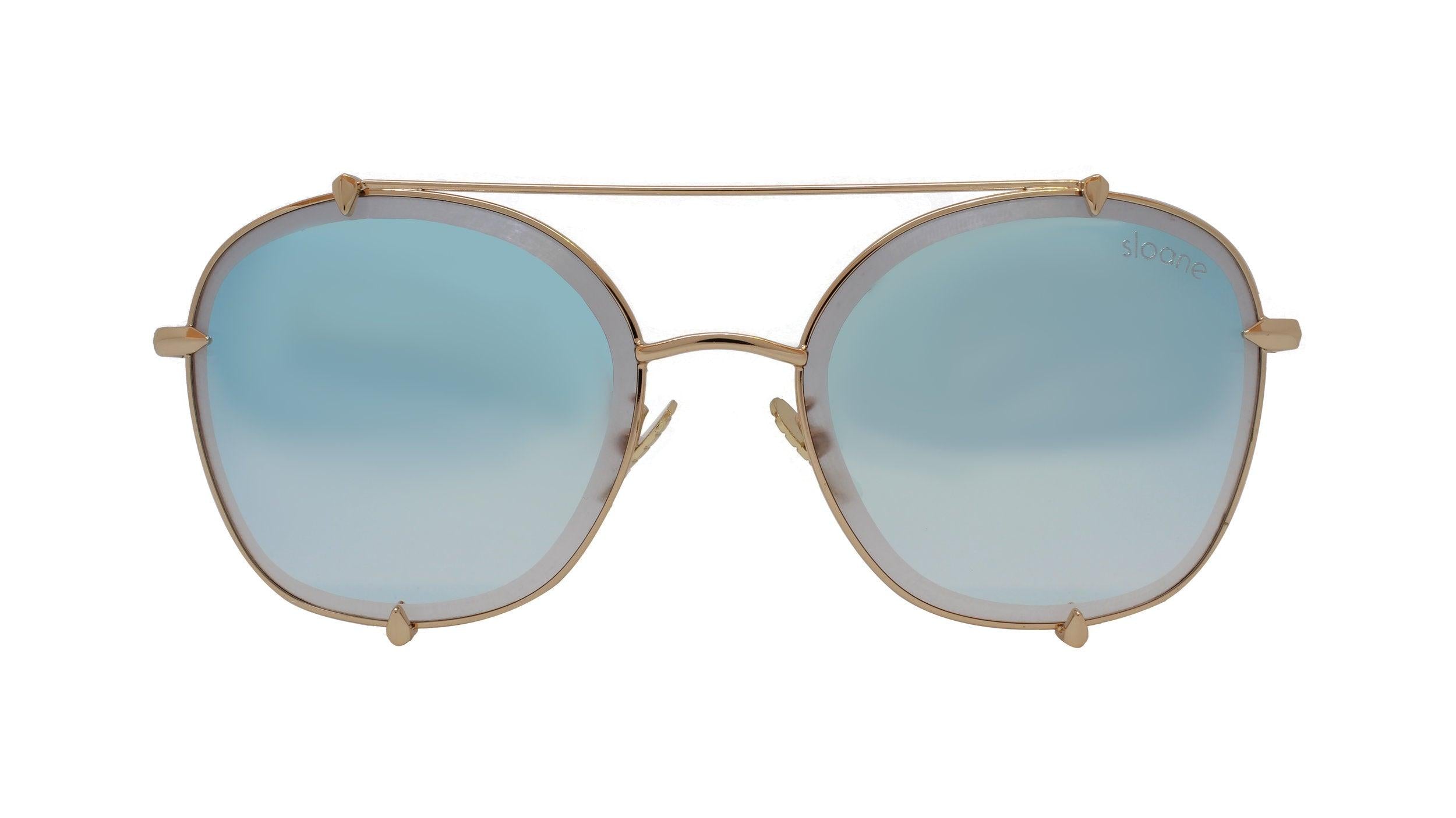 REI - Gold/Mystic Blue - SLOANE Eyewear