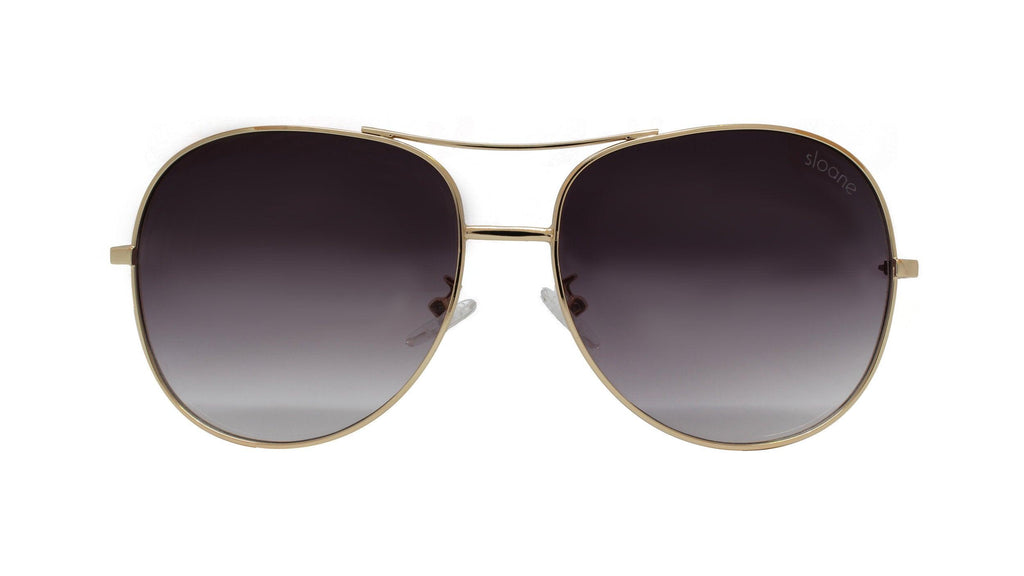 REMI - Gold/Dark Purple - SLOANE Eyewear