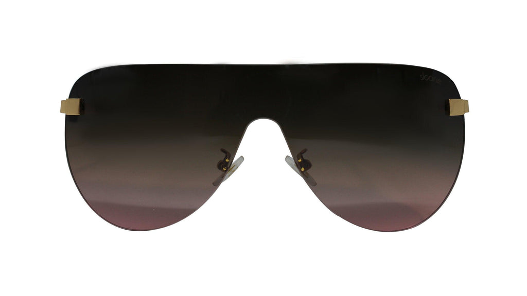 SOPHINA - Gold/Red Gradient - SLOANE Eyewear
