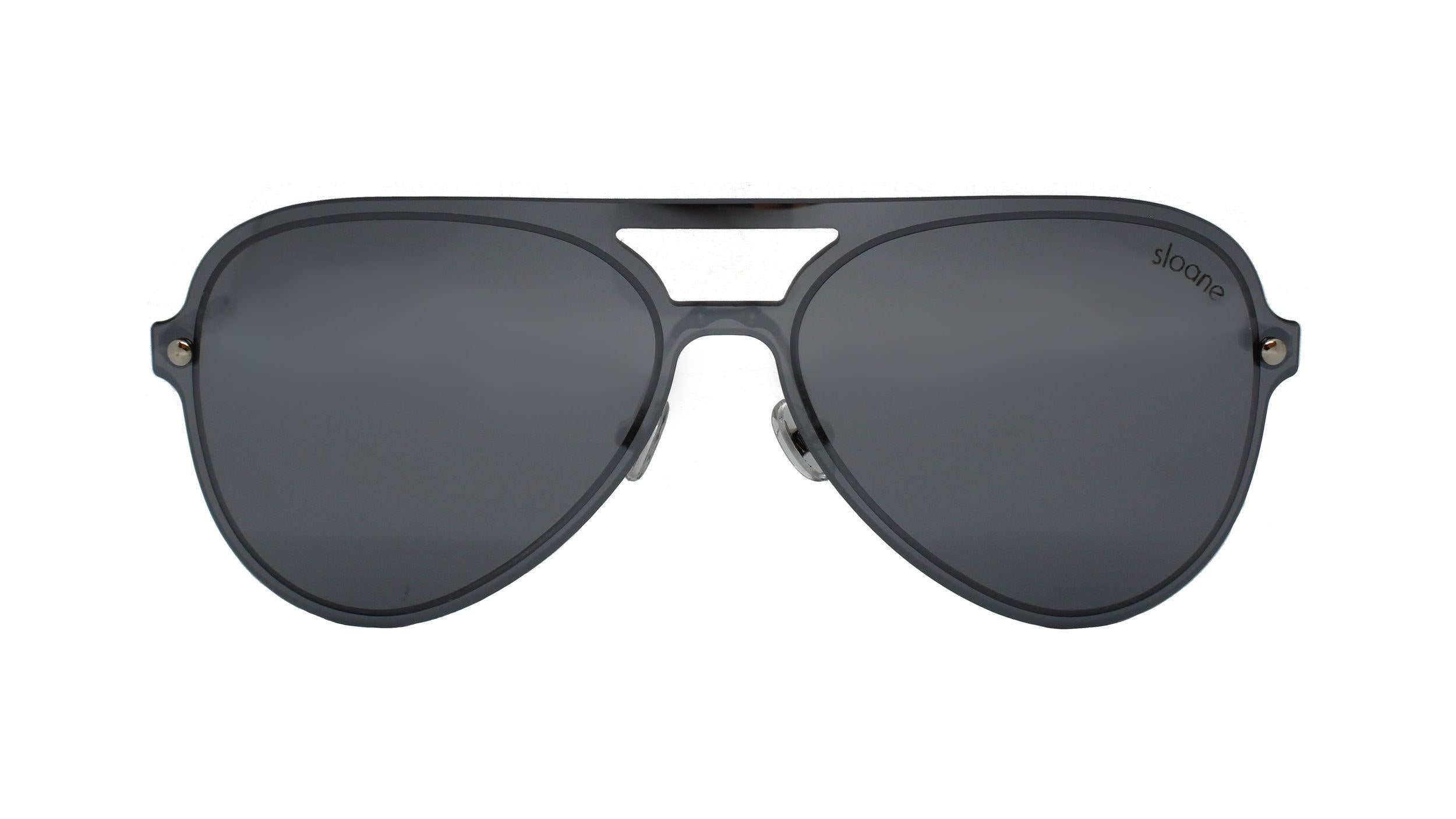 SORA - Silver/Mirror - SLOANE Eyewear