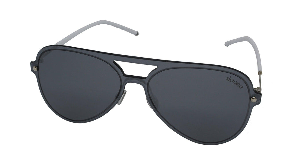 SORA - Silver/Mirror - SLOANE Eyewear