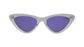 THELMA - Clear/Mystic Purple Mirror - SLOANE Eyewear