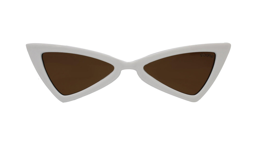 URSA - White/Brown - SLOANE Eyewear