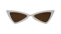 URSA - White/Brown - SLOANE Eyewear