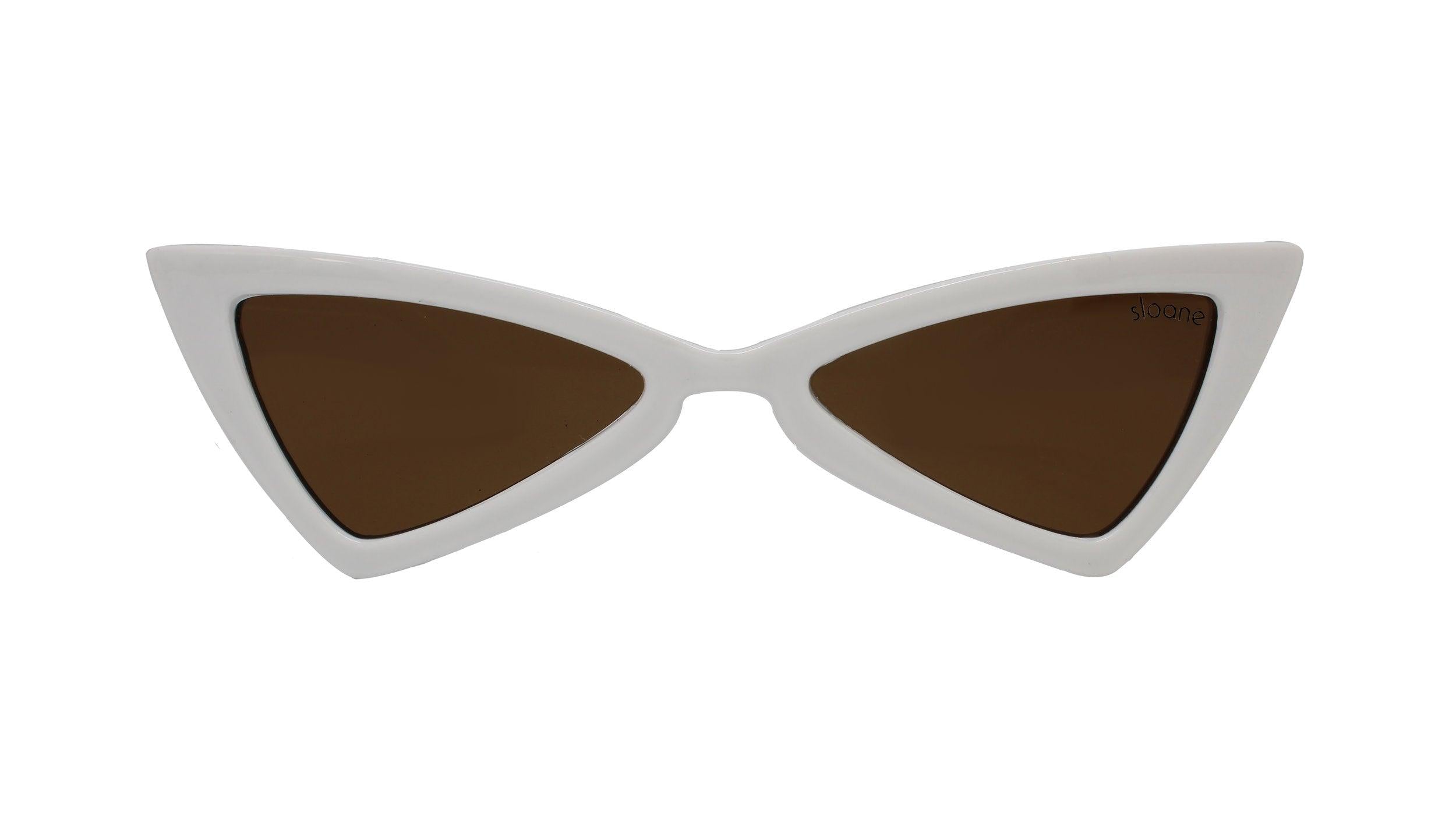 URSA - White/Brown - SLOANE Eyewear