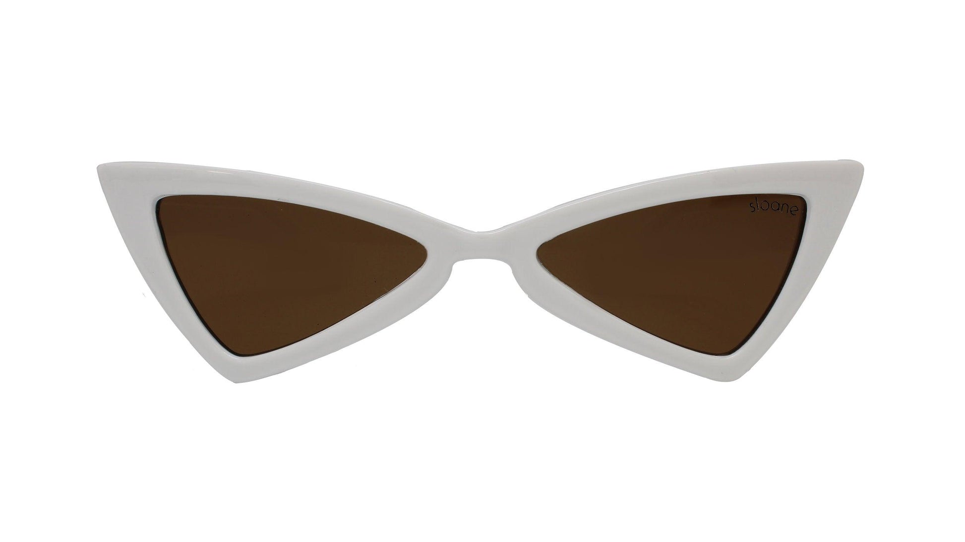 URSA - White/Brown - SLOANE Eyewear