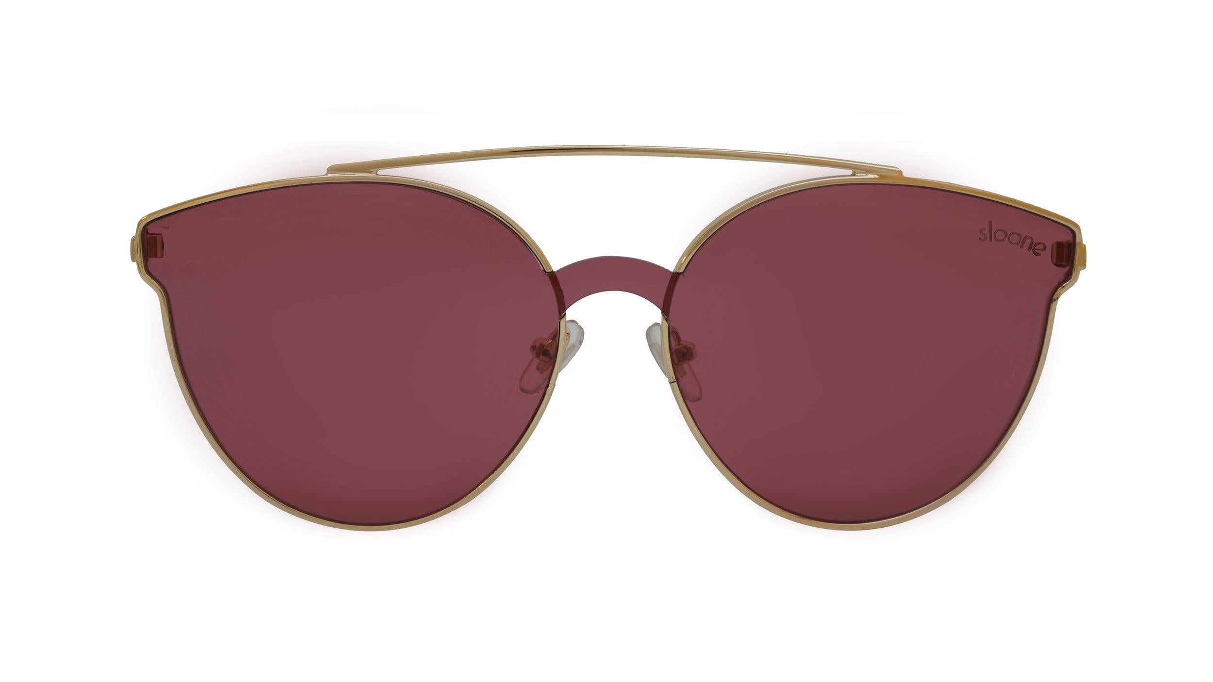 VESPER - Gold/Red - SLOANE Eyewear