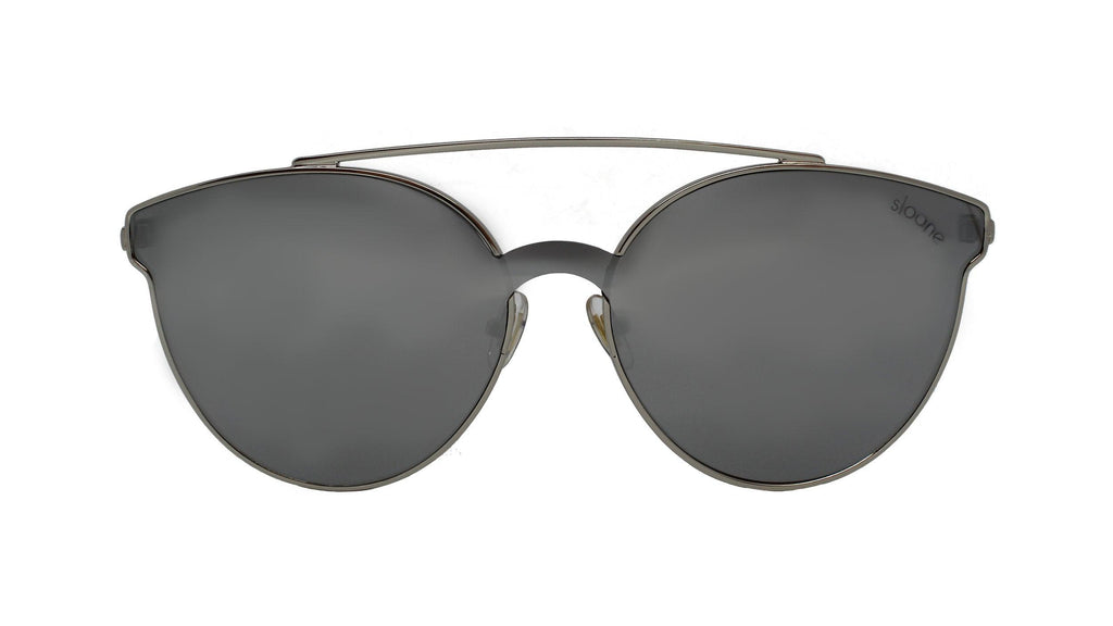 VESPER - Silver/Mirror - SLOANE Eyewear