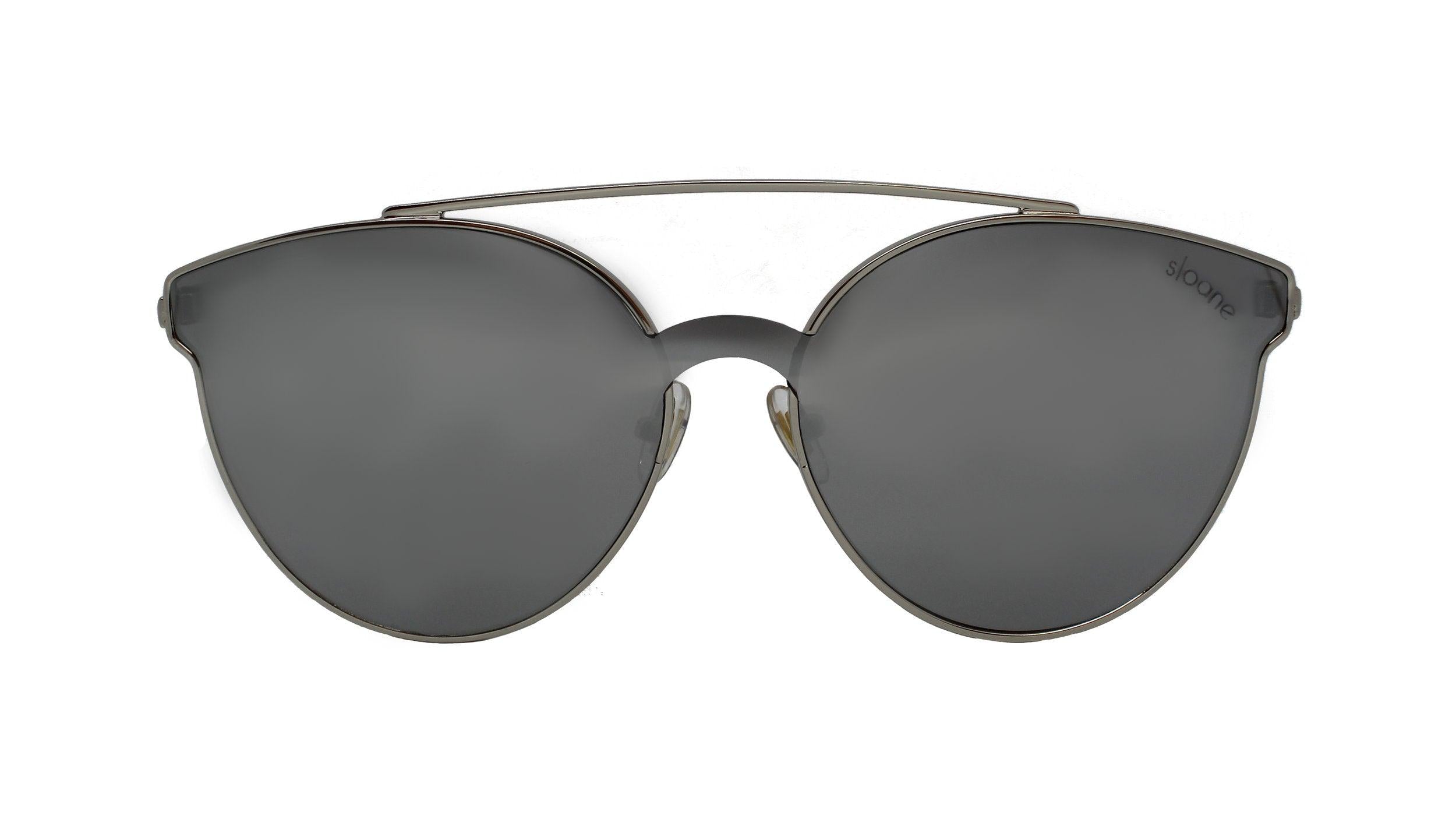 VESPER - Silver/Mirror - SLOANE Eyewear
