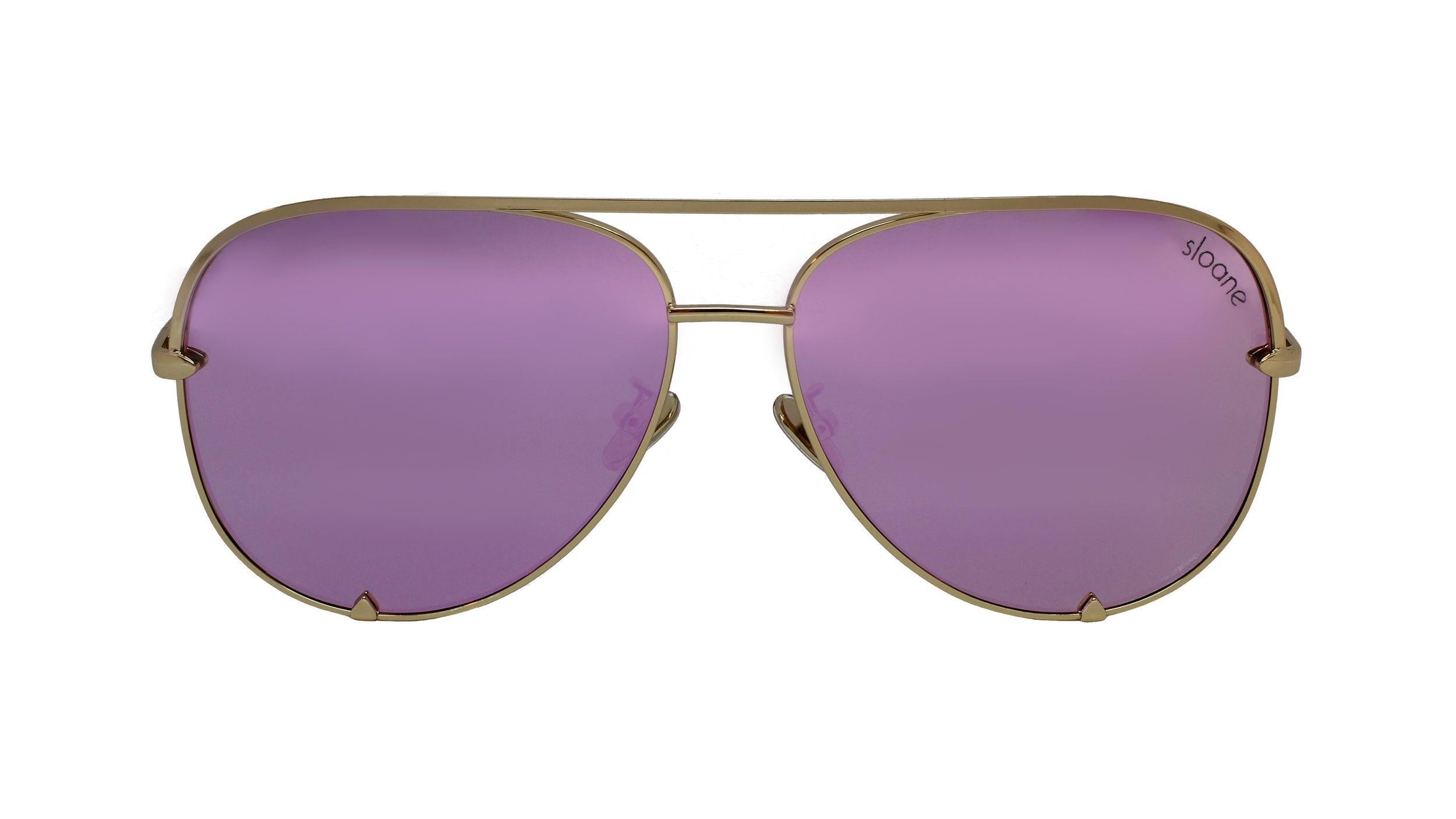 VICE - Gold/Violet - SLOANE Eyewear