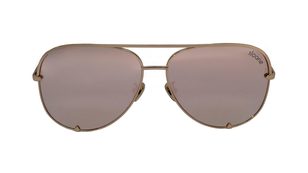 VICE - Rose Gold/Mirror - SLOANE Eyewear