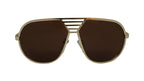 ZEKE - Gold/Brown - SLOANE Eyewear